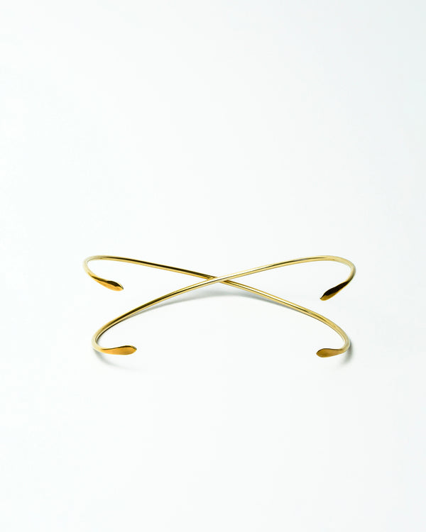 Symmetry Choker Gold Plated